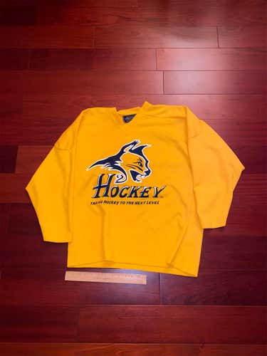 Yellow Adult Small Harrow  Jersey