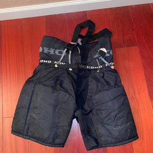 Black Used Medium Koho Hockey Pants