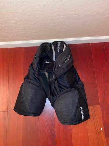 Black Used Small Reebok 9K Hockey Pants
