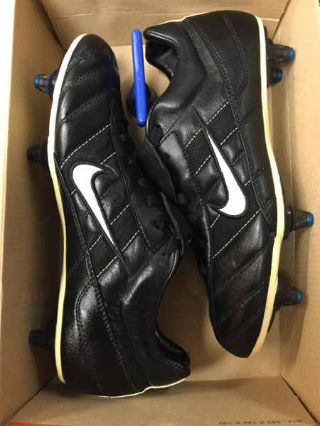 Black Unisex Molded Cleats Nike TIEMPO PREMIER S.G Cleats