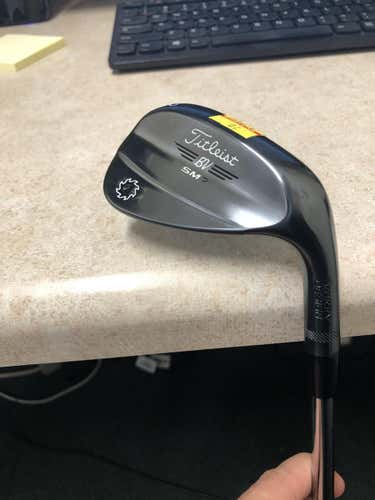 New Men's Titleist RH Vokey SM7 Slate Blue Wedge Wedge Steel Shaft Pack 52, 56, 60 Degree