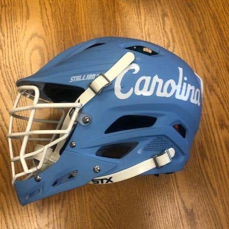 UNC Team Issued Men's Lacrosse Helmet with Argyle