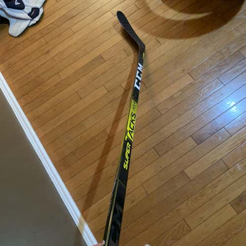New Left Handed Super Tacks AS2 Pro Toe Pro Stock Hockey Stick