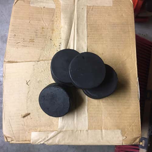 Used Hockey Pucks