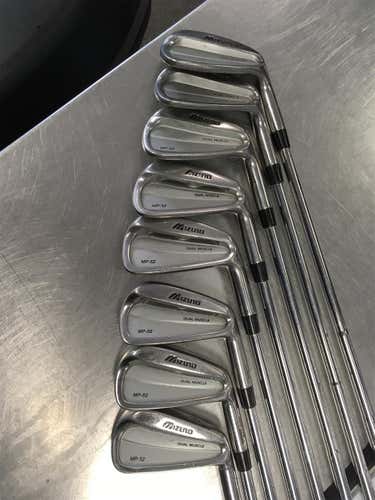 Used Right Handed MP 52 Stiff Flex Steel Shaft Iron Set