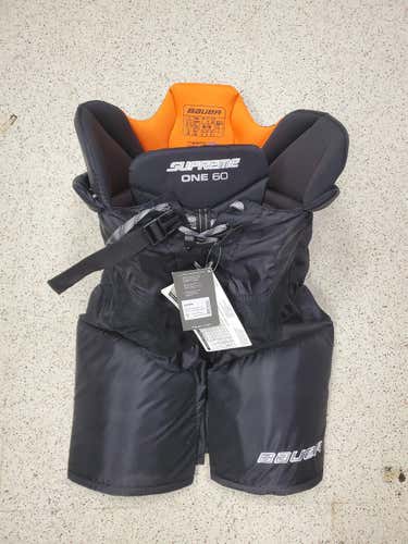 Senior New Medium Bauer Supreme One60 Hockey Pants Black