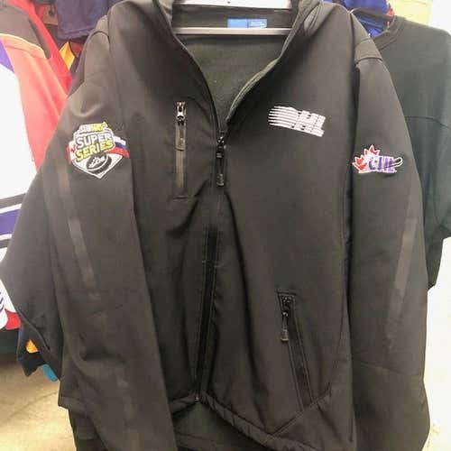 Reebok 2013 OHL CHL Subway Super Series Pro Stock Jacket size Large