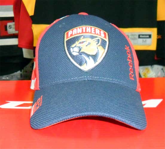 NEW! Florida Panthers Fitted Visor Logo Cap