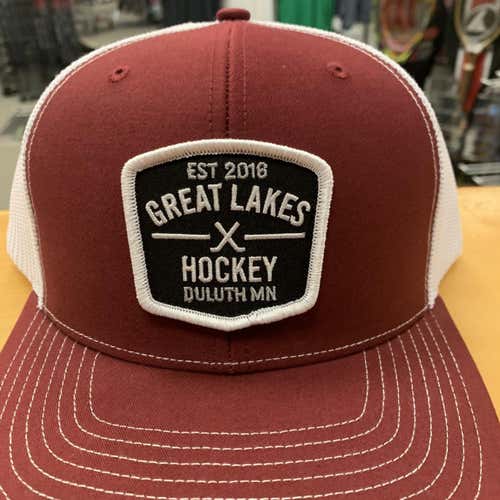 Red Unisex One Size Fits All Hat