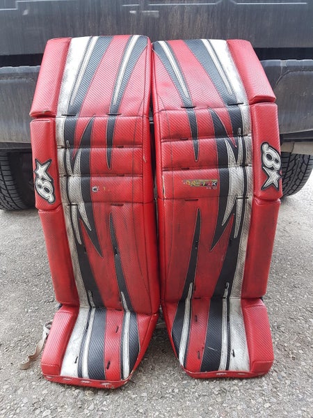 Red Used Brian's Regular G-Netik Pro 2 Goalie Full Set