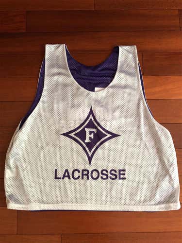 Furman Lacrosse Pinnie