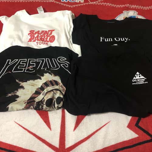 4 Replica Shirts, OffWhite/Yeezus/NewBalance