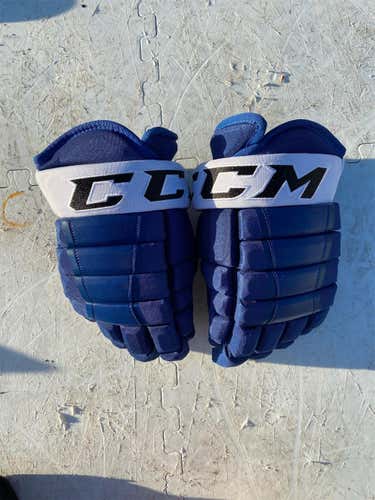 Blue New CCM HG97 13" Pro Stock Gloves