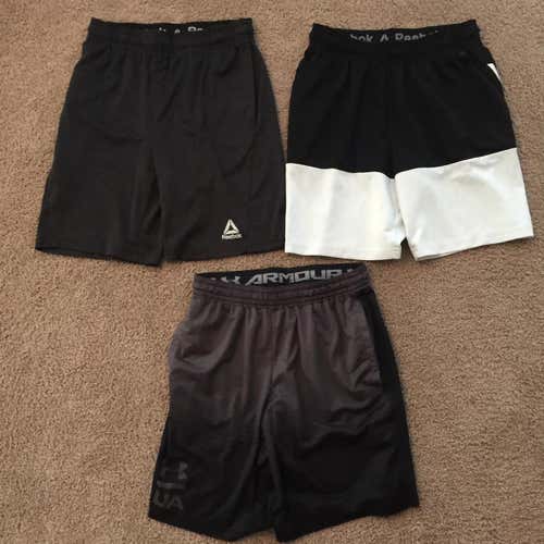 UA / Reebok Workout Shorts x3 - Medium