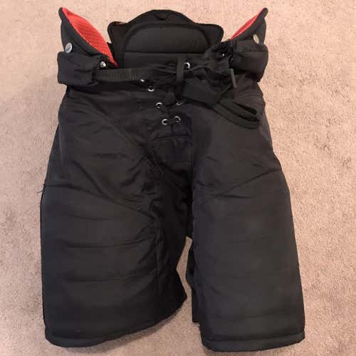 Black Medium CCM HP45 NHL Pro Stock Hockey Pants