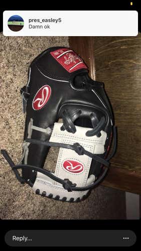 Black New Infield Heart of the Hide 11.5" Baseball Glove