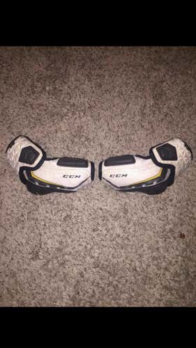 Used Medium CCM Ultra Tacks Pro Stock Elbow Pads