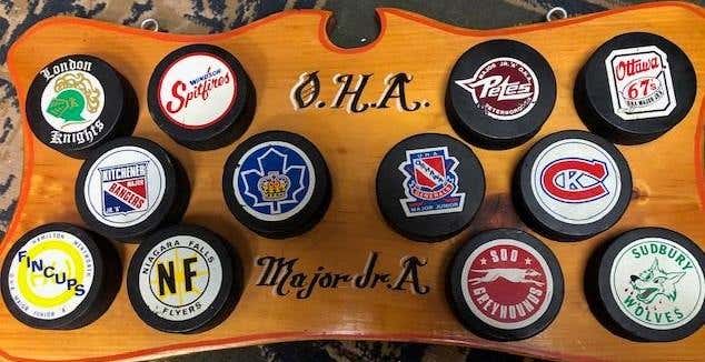 OHA Major Jr A Pucks from 1977-78 season - Rare -