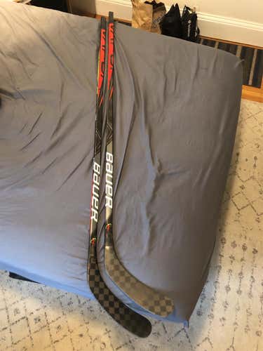 P92 Left Handed Bauer Vapor FlyLite Stick +5”