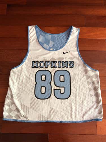 Team issued Hopkins Nike Practice Pinnie (new)