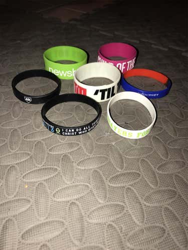 New Silicone Bracelets