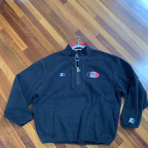 Vintage Starter NFL Pro Line Tampa Bay Buccaneers Fleece Quarter Zip XL