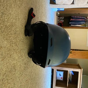 Blue Unisex Medium/Large Shred Half Brain Helmet