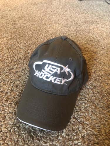 USA Hockey Gray Hat (barely Worn)