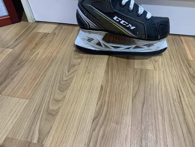 Youth Used CCM Custom AS1 Hockey Skates Size 13