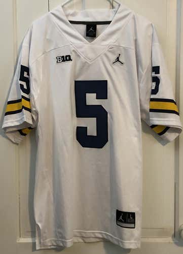 Jabrill Peppers Jordan Michigan Jersey Large