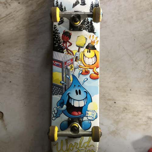Used World Industries Skateboard