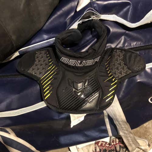 Used Senior Bauer Supreme Neck Guard