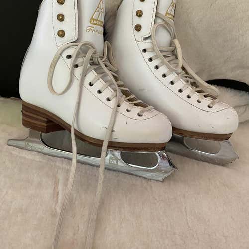Jackson Freestyle 2191 Size 13.5 C Figure Skates w/MK Professional Blades