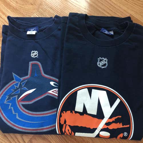 Islanders And Canucks Goalie Shirts