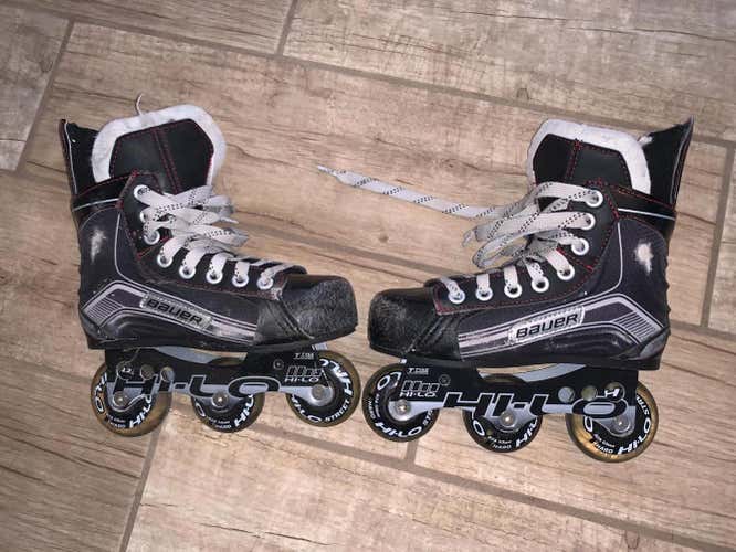 Used Youth Bauer Inline Skates D&R (Regular) Size 13