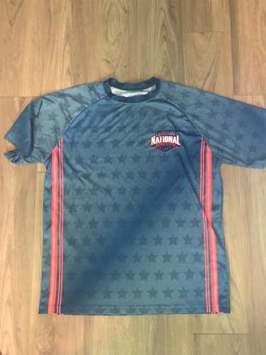 Blue Unisex Large  Shirt