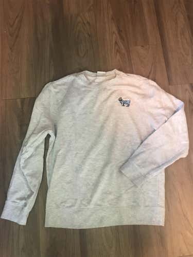 White Unisex Large  Sweatshirt
