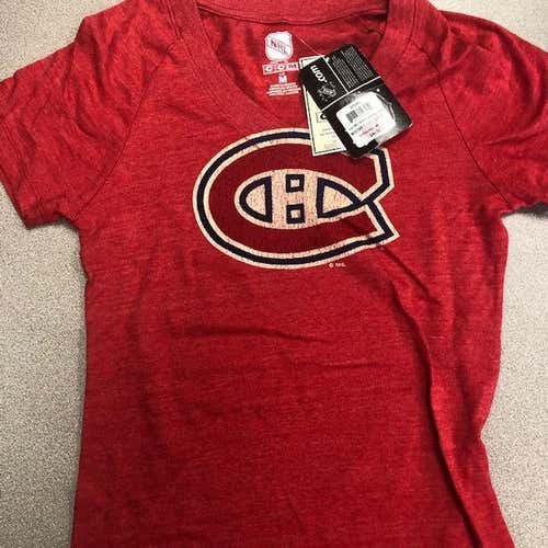 Montreal Canadiens Carey Price Red New Adult Women's Medium Reebok Shirt