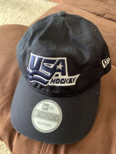 USA Hockey One Size Fits All New Era Hat