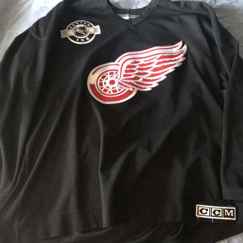 Red Wings Blank Practice Mens XL Jersey