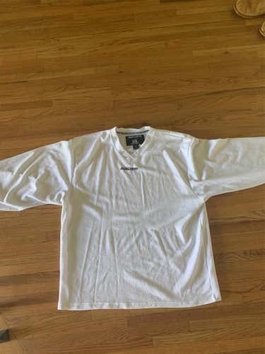 White Bauer Practice Jersey
