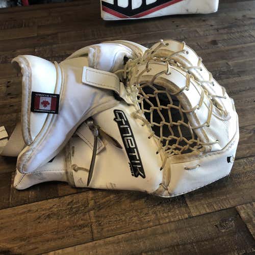 White Used Regular G-Netik II Pro Pro Stock