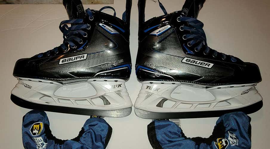 Senior Used Bauer Nexus Havok Hockey Skates D&R (Regular) Size 8.5