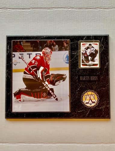 Martin Biron Buffalo Sabres Plaque