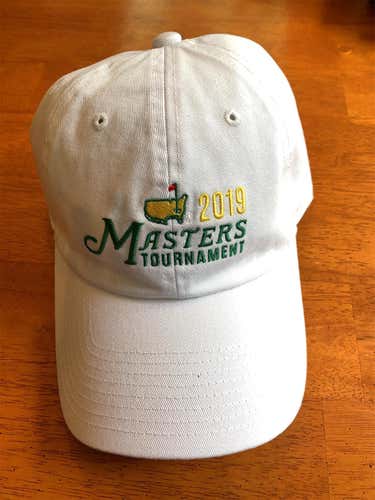 2019 Masters Tournament Hat - White
