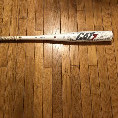 Used BBCOR Certified Alloy CAT 7 (-3) 29 oz 32" Bat