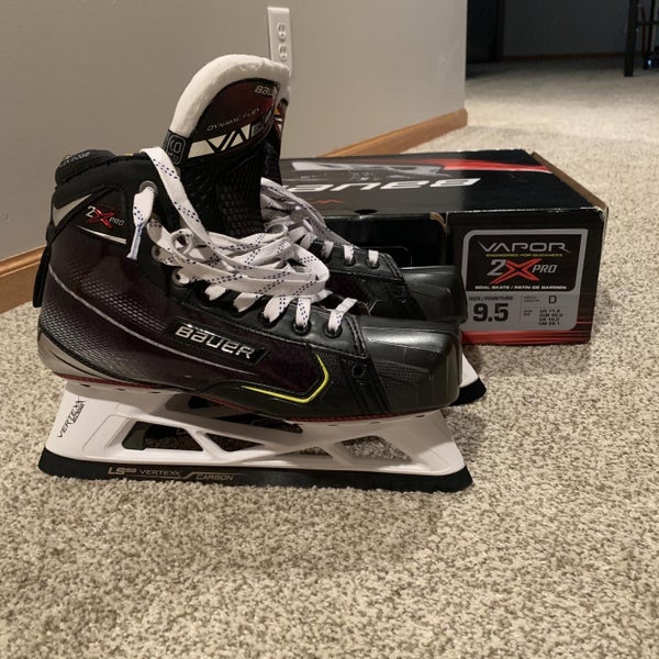 New Bauer Pro D&R (Regular) Pro Stock Size 9.5 Goalie Skates