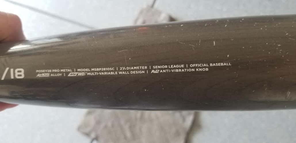 Used Marucci Posey28 Bat 28/18