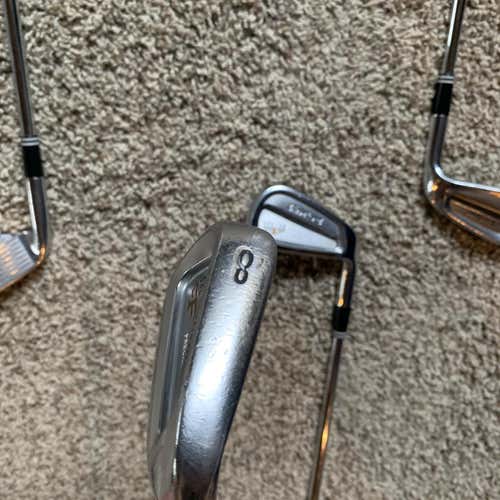 Used Right Handed 2012 588 CB Stiff Flex Steel Shaft Iron Set