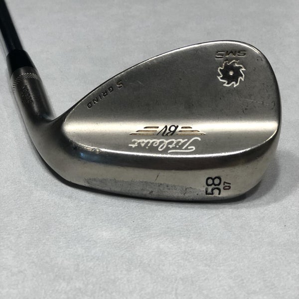 Used Right Handed BV SM5 Stiff Flex Steel Shaft Wedge